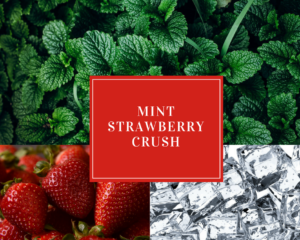Mint Strawberry Crush - Festive Holiday Drinks
