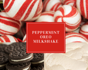 Peppermint Oreo Milkshake - Festive Holiday Drinks