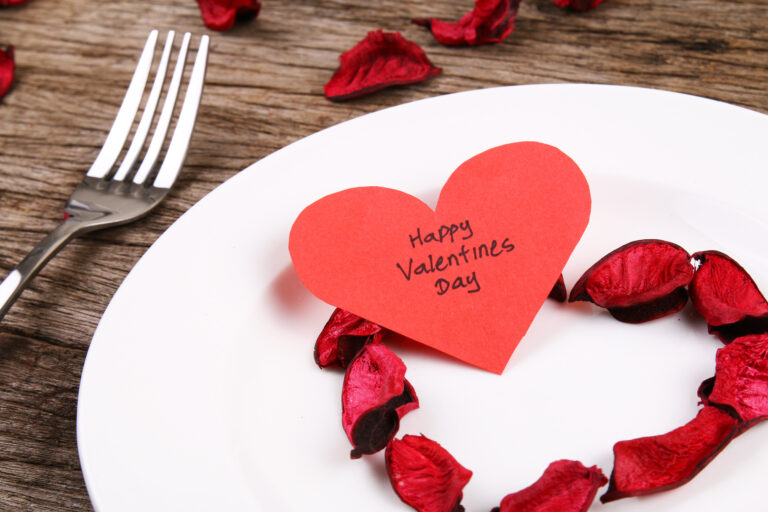 Valentine's Day Restaurant Preparations