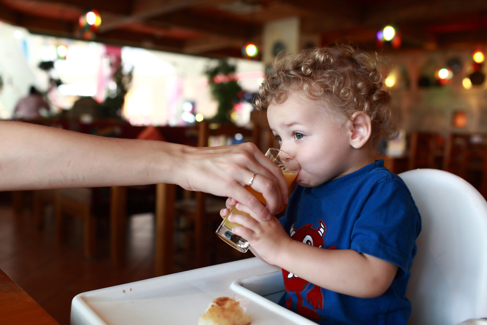 high chairs germs in restaurants